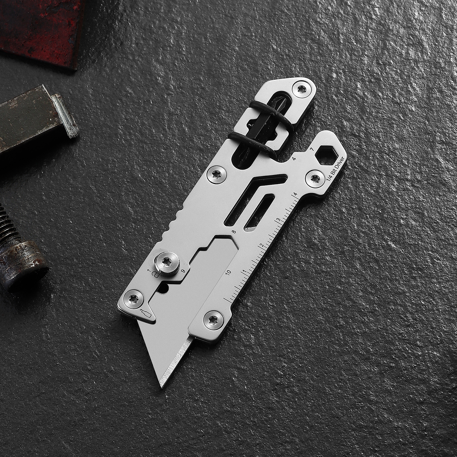 steel pocket knife and multitools